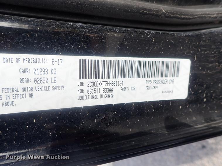 image for item DG2940 2017 Dodge Charger