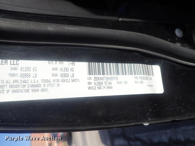 image for item DG2941 2009 Dodge Charger