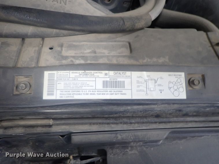 image for item DG2969 2001 Chevrolet S10  pickup truck