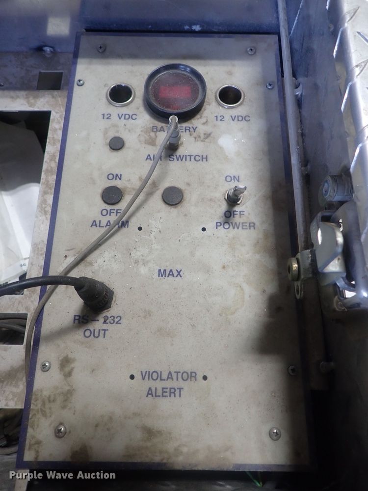 image for item DG2971 2002 Kustom Signals  speed detection trailer