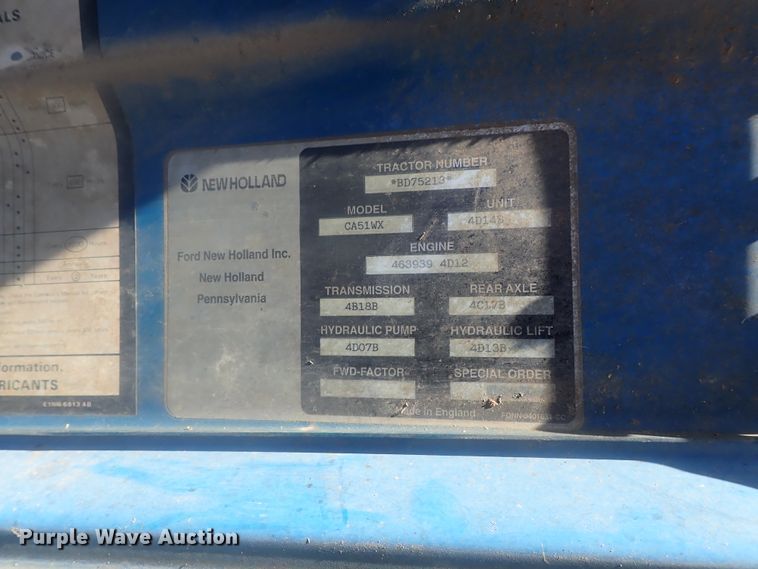 image for item DG2972 1994 Ford 3930  tractor