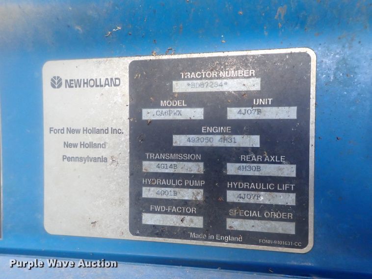 image for item DG2973 1994 Ford 3930  tractor