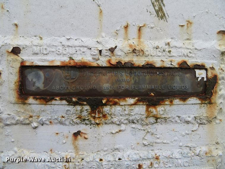 image for item DH0638 Mid-south steel oil tank