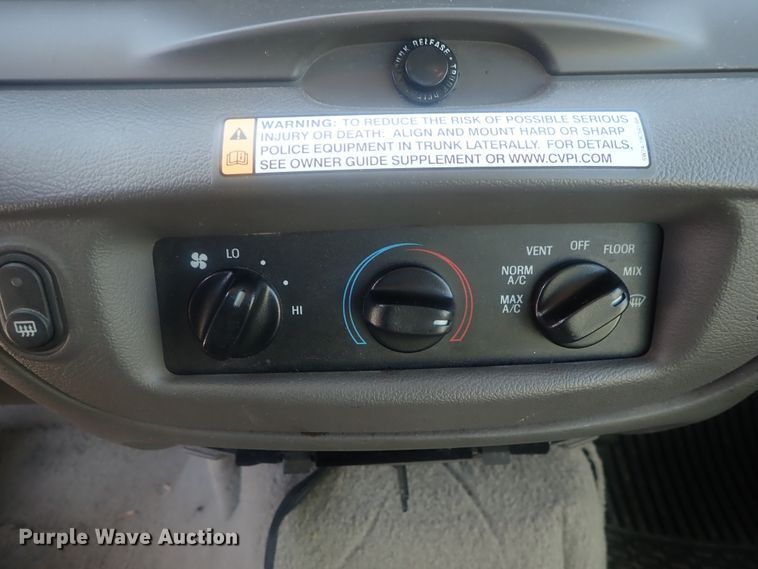 image for item DI7488 2011 Ford Crown Victoria Police Interceptor