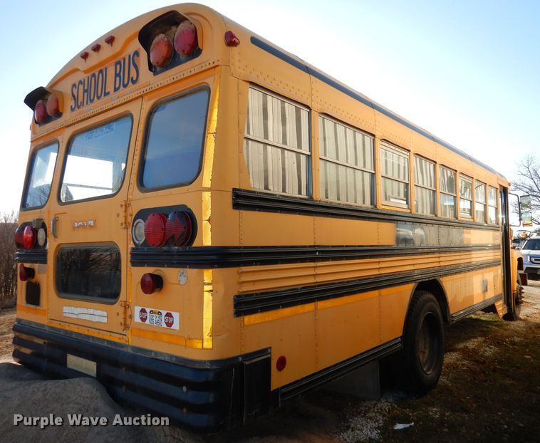image for item DJ2762 1999 Chevrolet Blue Bird  school bus