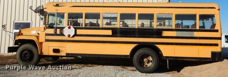 image for item DJ2762 1999 Chevrolet Blue Bird  school bus