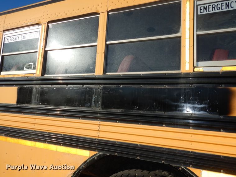 image for item DJ2762 1999 Chevrolet Blue Bird  school bus