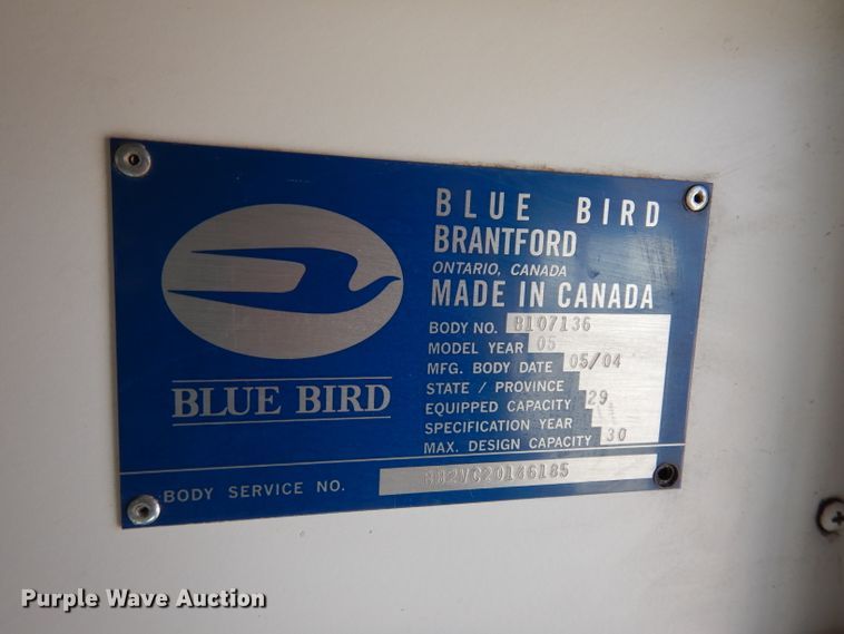 image for item DJ2821 2004 Ford E450  school bus