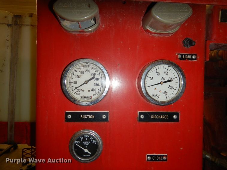 image for item DJ2824 1995 Ford F350 XL  brush fire truck