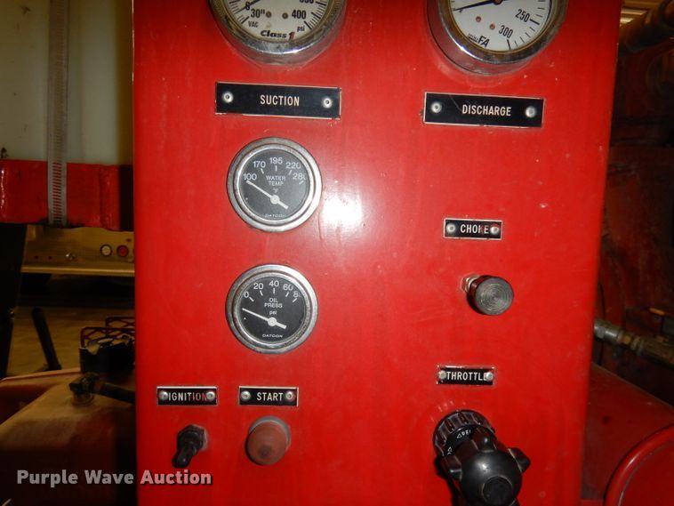 image for item DJ2824 1995 Ford F350 XL  brush fire truck