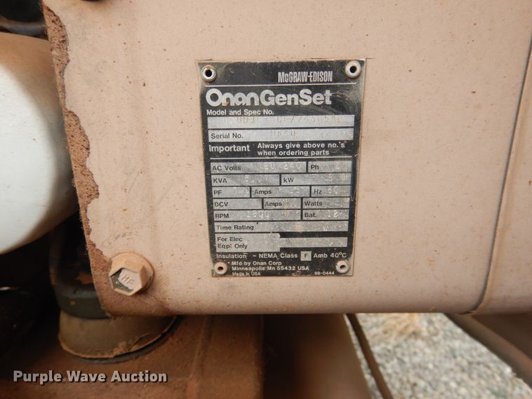 image for item DJ4793 Over-Lowe TP-5A4-DC  light plant