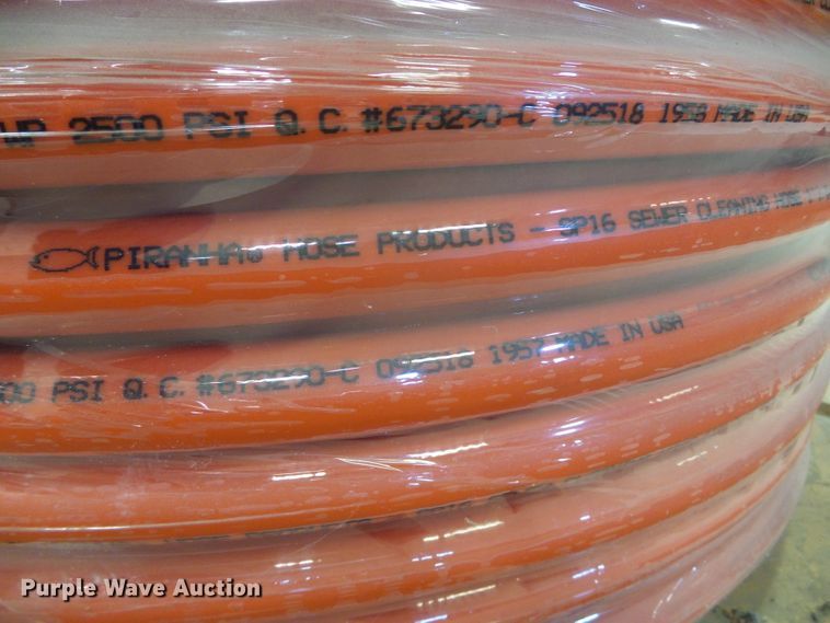 image for item EK9758 Approximately 600' of Piranha sewer cleaning hose