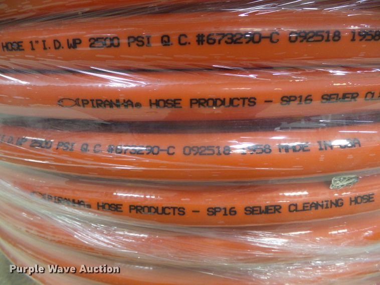 image for item EK9758 Approximately 600' of Piranha sewer cleaning hose