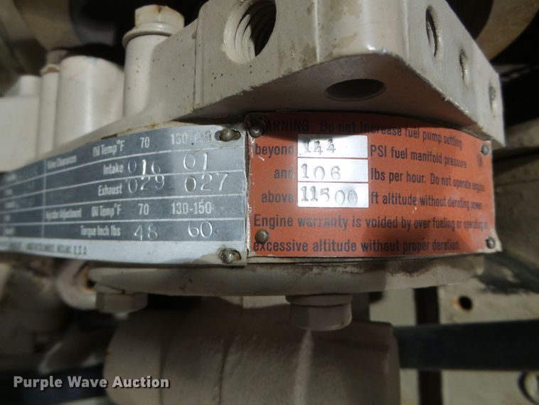 image for item EK9759 Cummins  generator