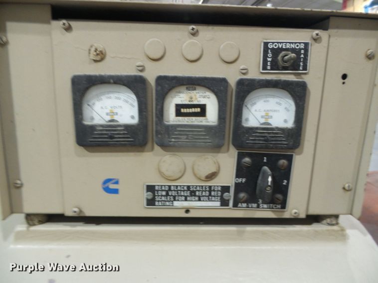 image for item EK9759 Cummins  generator