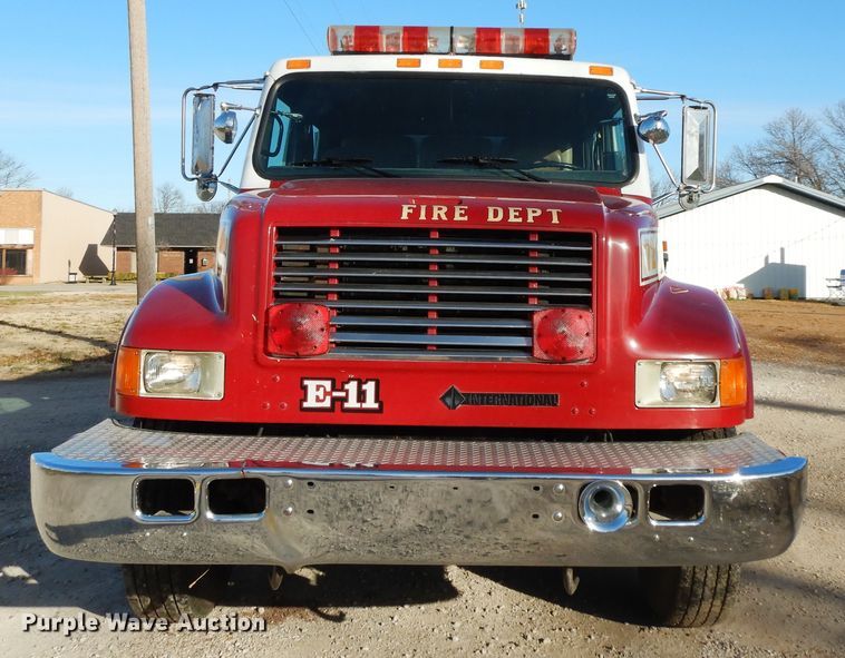 image for item GK9693 1993 International  E-One pumper fire truck