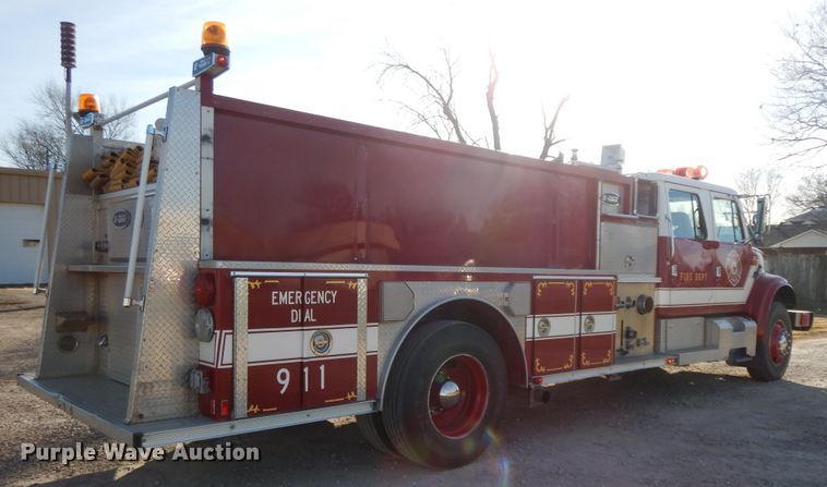 image for item GK9693 1993 International  E-One pumper fire truck