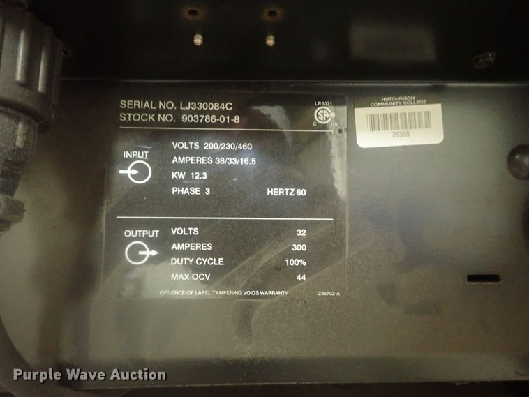 image for item GS9467 Miller CP-302 welder