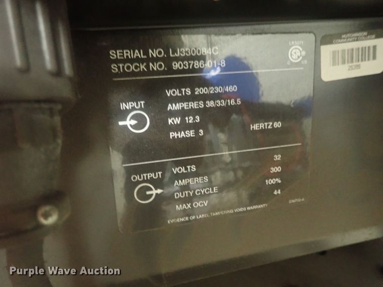 image for item GS9467 Miller CP-302 welder