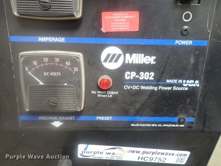 image for item HC9752 Miller CP-302 welder