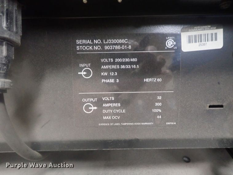 image for item HC9752 Miller CP-302 welder