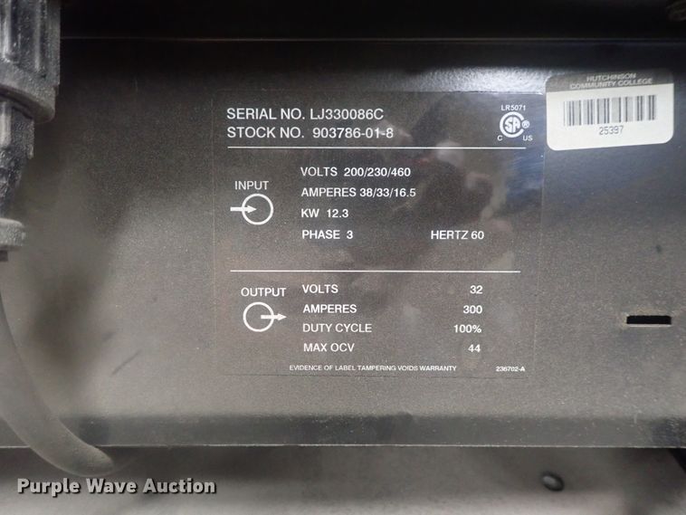 image for item HC9752 Miller CP-302 welder