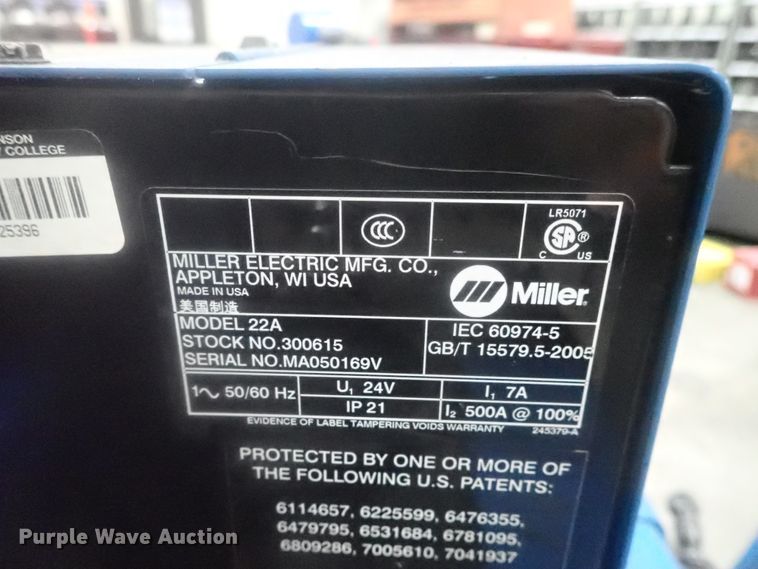 image for item HC9752 Miller CP-302 welder