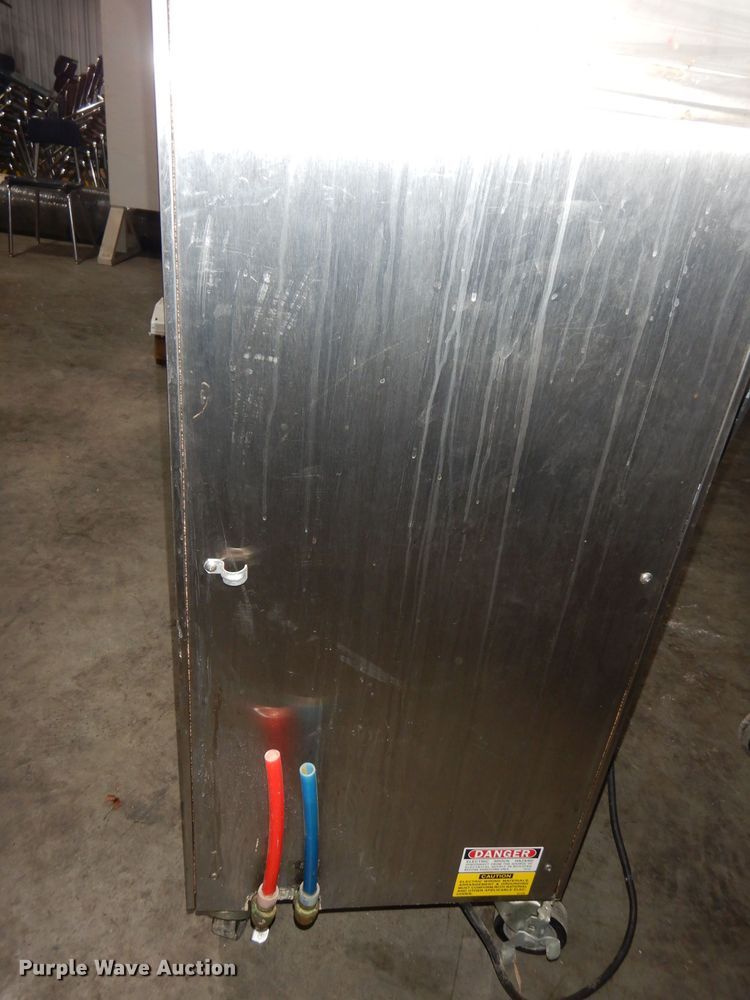 image for item HE9377 Stoetting Peach Wave self-serve frozen yogurt machine