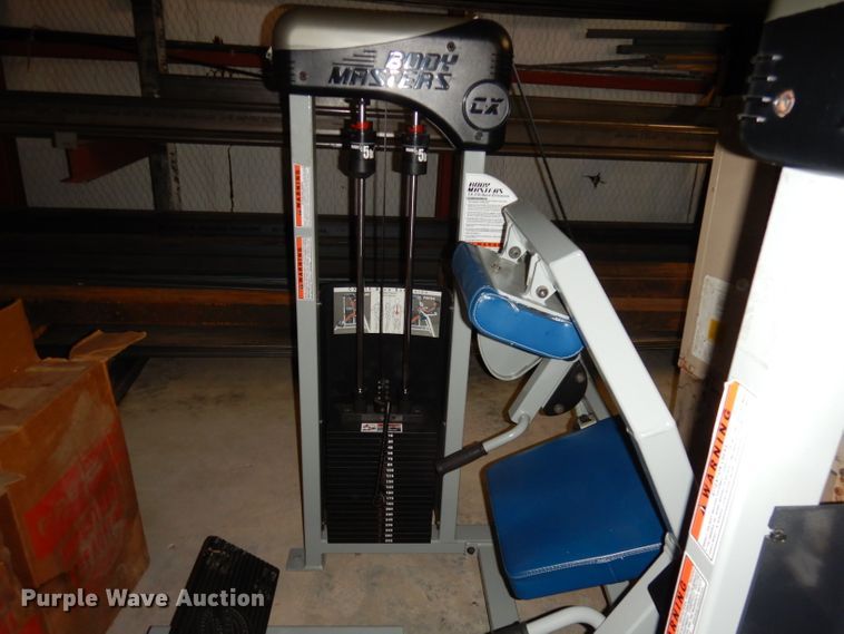 Body Master CX210 back extension machine in Emporia, KS | Item HE9397 sold  | Purple Wave