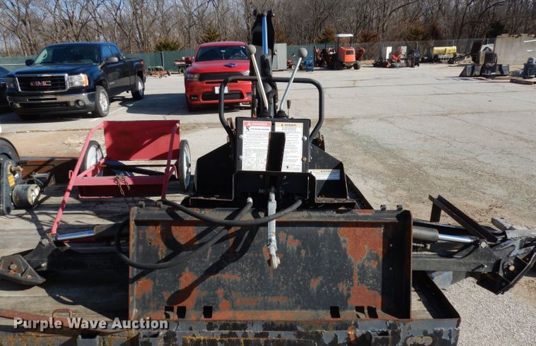 image for item HE9448 2001 Woods Groundbreaker 7500 skid steer backhoe