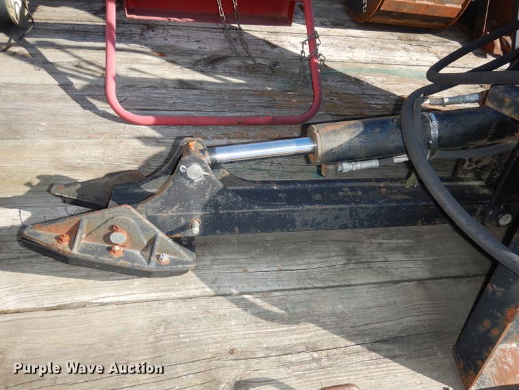 image for item HE9448 2001 Woods Groundbreaker 7500 skid steer backhoe