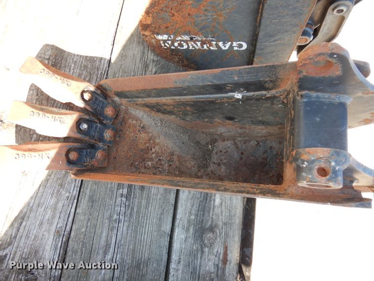 image for item HE9448 2001 Woods Groundbreaker 7500 skid steer backhoe