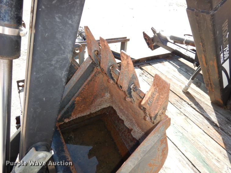 image for item HE9448 2001 Woods Groundbreaker 7500 skid steer backhoe