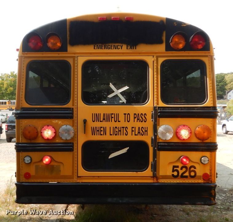image for item HP9989 2007 Thomas Built Saf-T-Liner MVP EF  school bus