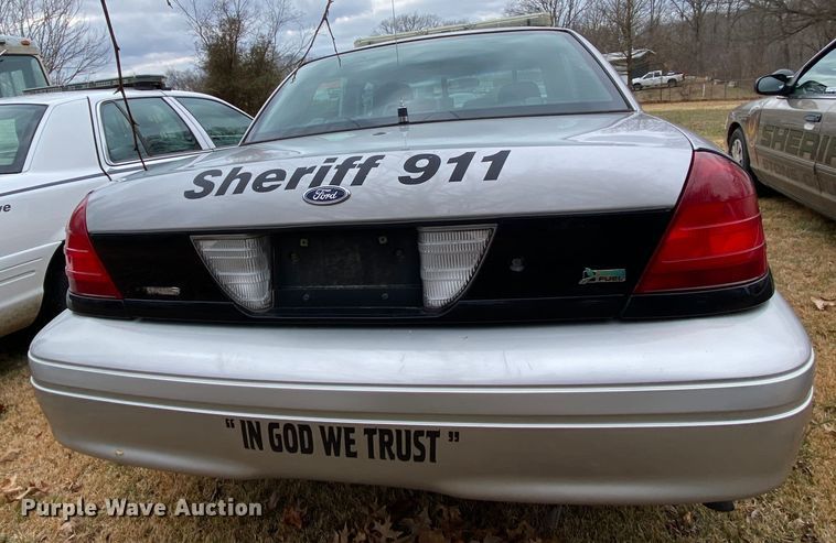 image for item HR9299 2008 Ford Crown Victoria Police Interceptor