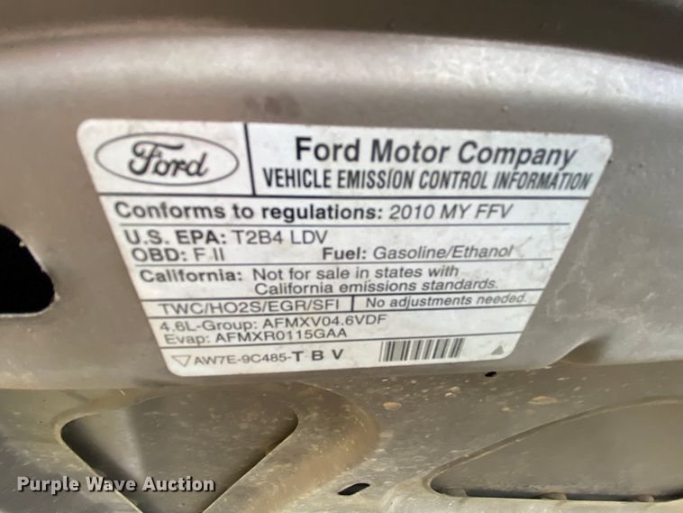 image for item HR9301 2010 Ford Crown Victoria Police Interceptor