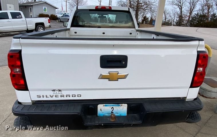 image for item HR9341 2014 Chevrolet Silverado 1500  pickup truck