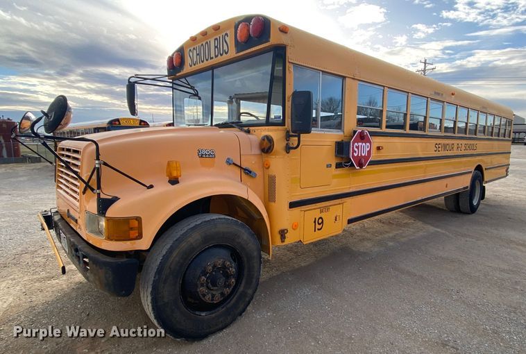 image for item HR9347 1999 International 3800 AmTran  school bus
