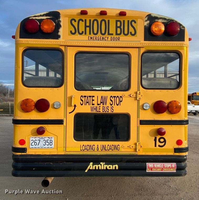 image for item HR9347 1999 International 3800 AmTran  school bus
