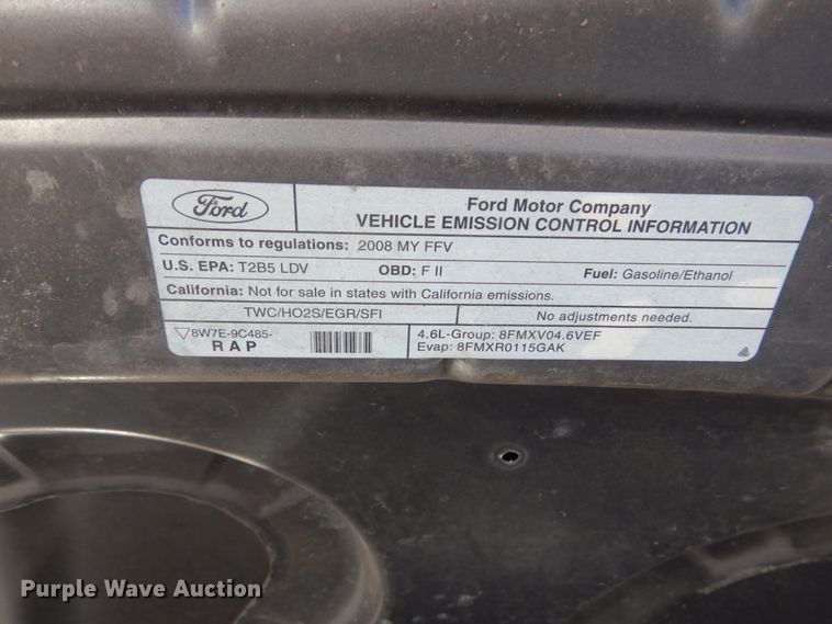 image for item HV9583 2008 Ford Crown Victoria Police Interceptor