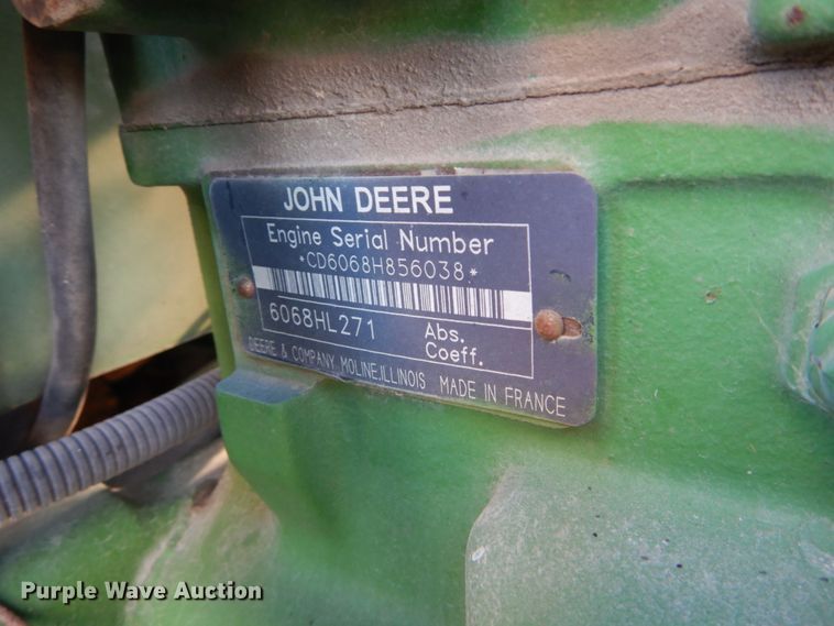 image for item HV9585 2004 John Deere 6615  tractor