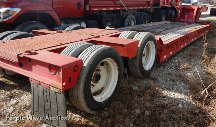 image for item HV9587 2000 Talbert TDW-35SA-HRG-1-T1  lowboy equipment trailer