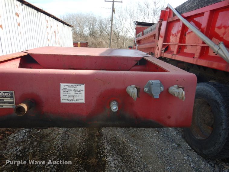 image for item HV9587 2000 Talbert TDW-35SA-HRG-1-T1  lowboy equipment trailer