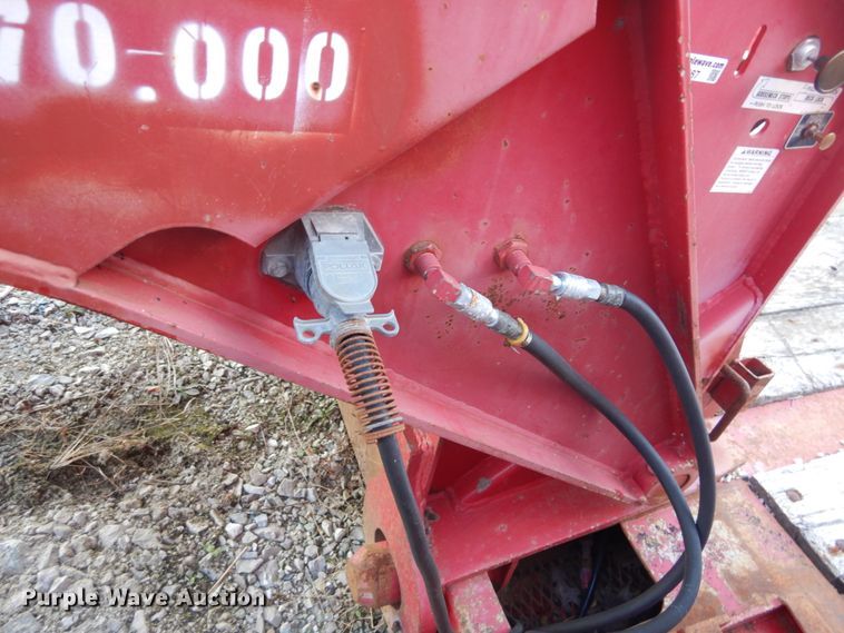 image for item HV9587 2000 Talbert TDW-35SA-HRG-1-T1  lowboy equipment trailer