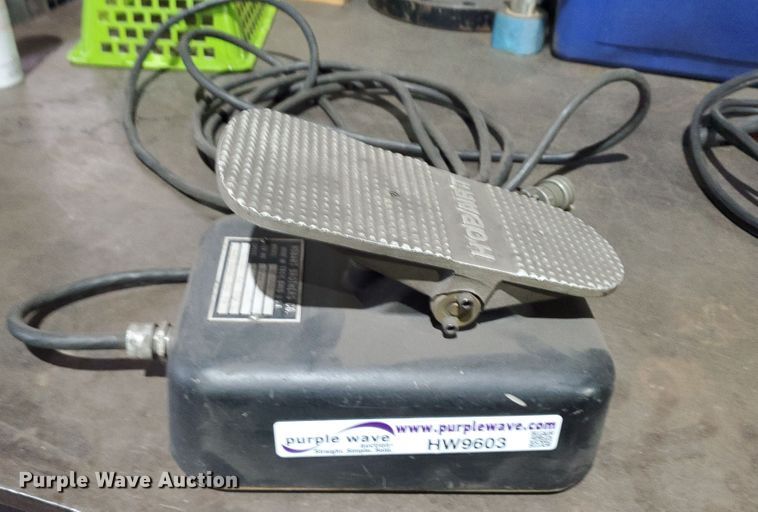 image for item HW9603 Hobart 362668B Tig welder foot pedal