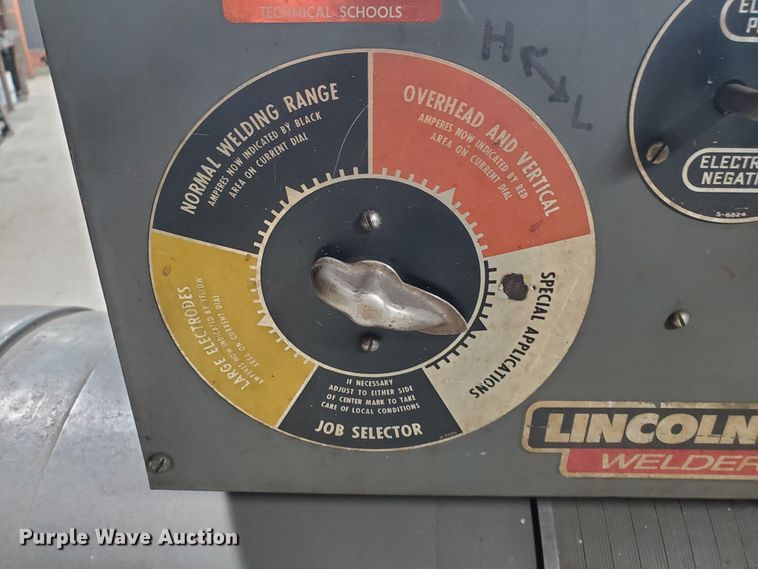 image for item HW9604 Lincoln 300 DC Shield arc welder