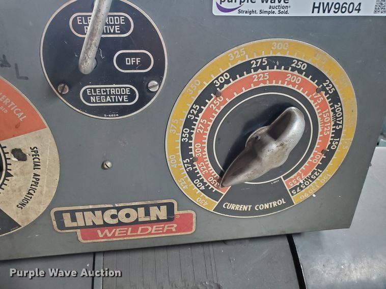 image for item HW9604 Lincoln 300 DC Shield arc welder