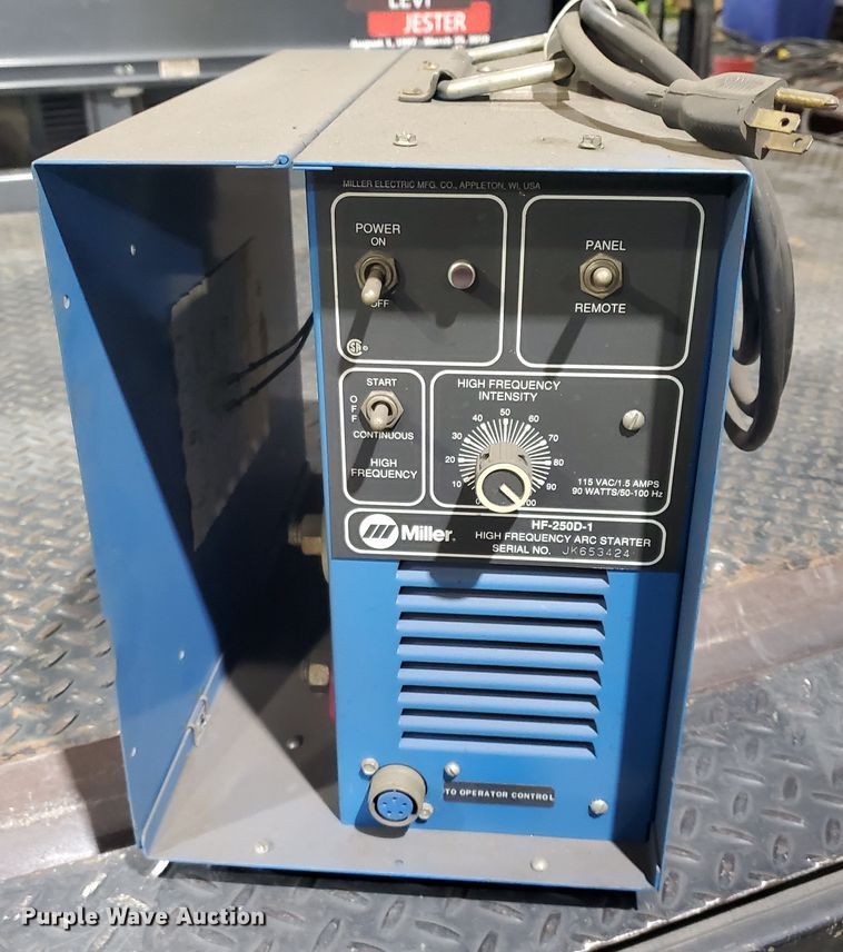 image for item HW9605 Miller HF-250D-1 high frequency arc starter