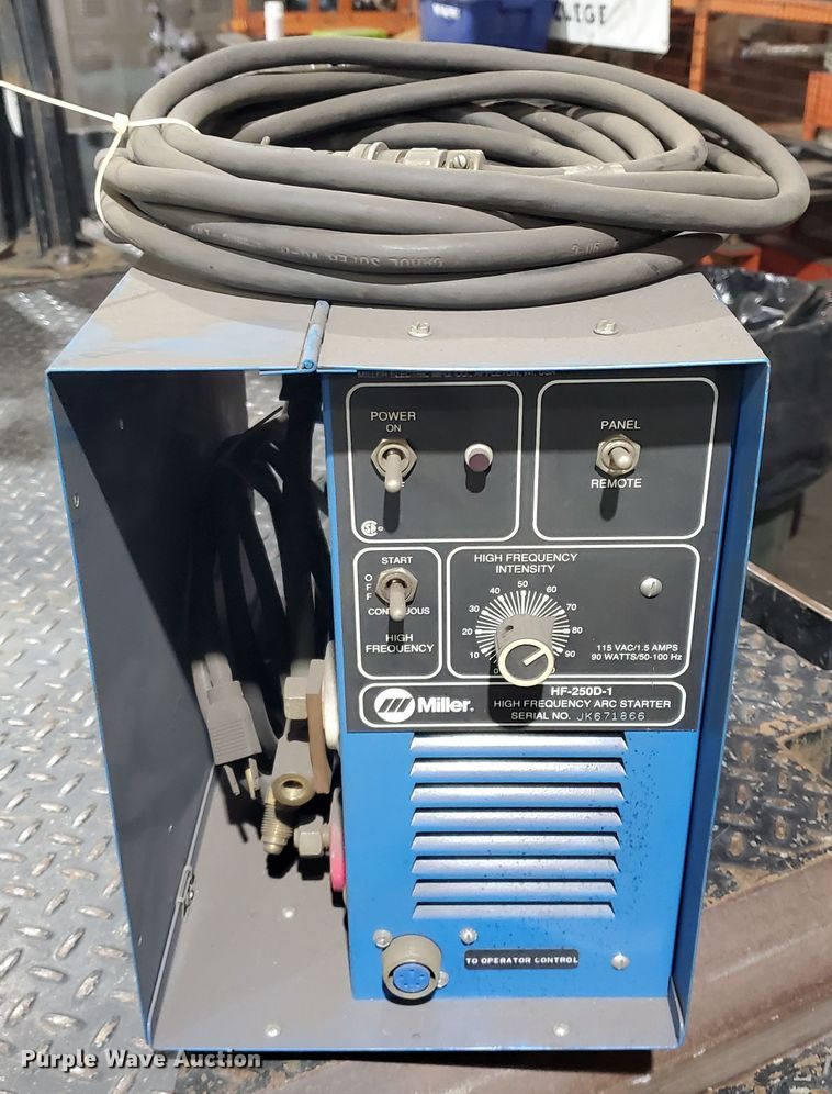 image for item HW9606 Miller HF-250D-1 welder
