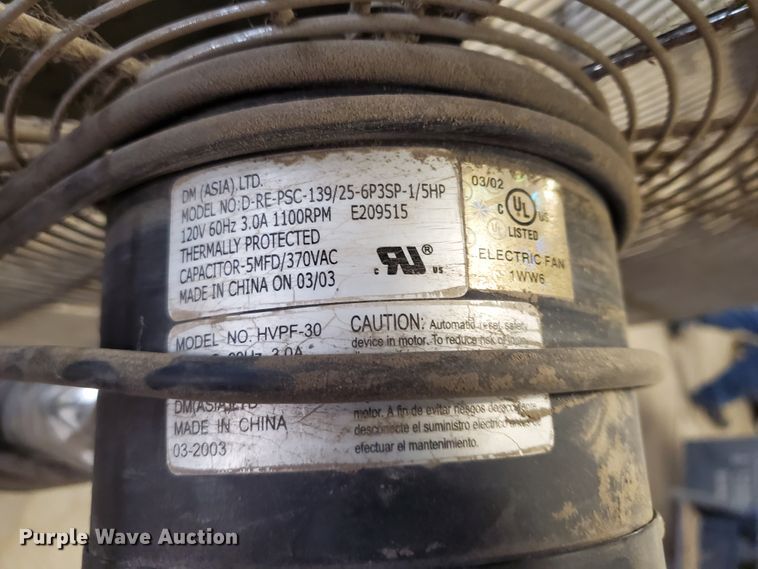 image for item HW9617 (2) fans